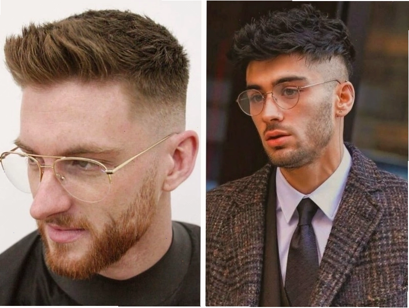 Kiểu short quiff dài giúp tạo cảm giác khuôn mặt thon gọn hơn cho người mặt tròn