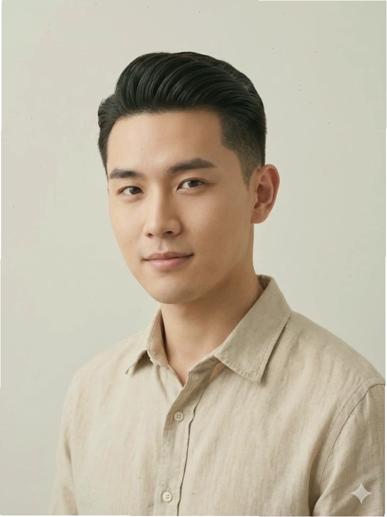 Kiểu tóc Short Pompadour nam ngắn đầy phong cách