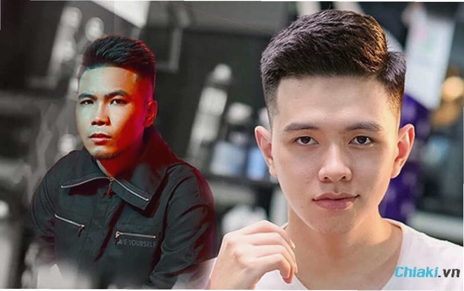 Kiểu tóc short quiff nam với kỹ thuật cắt fade