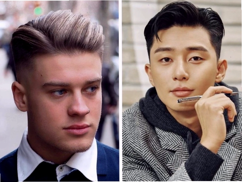 Kiểu tóc short quiff side part thanh lịch và trẻ trung