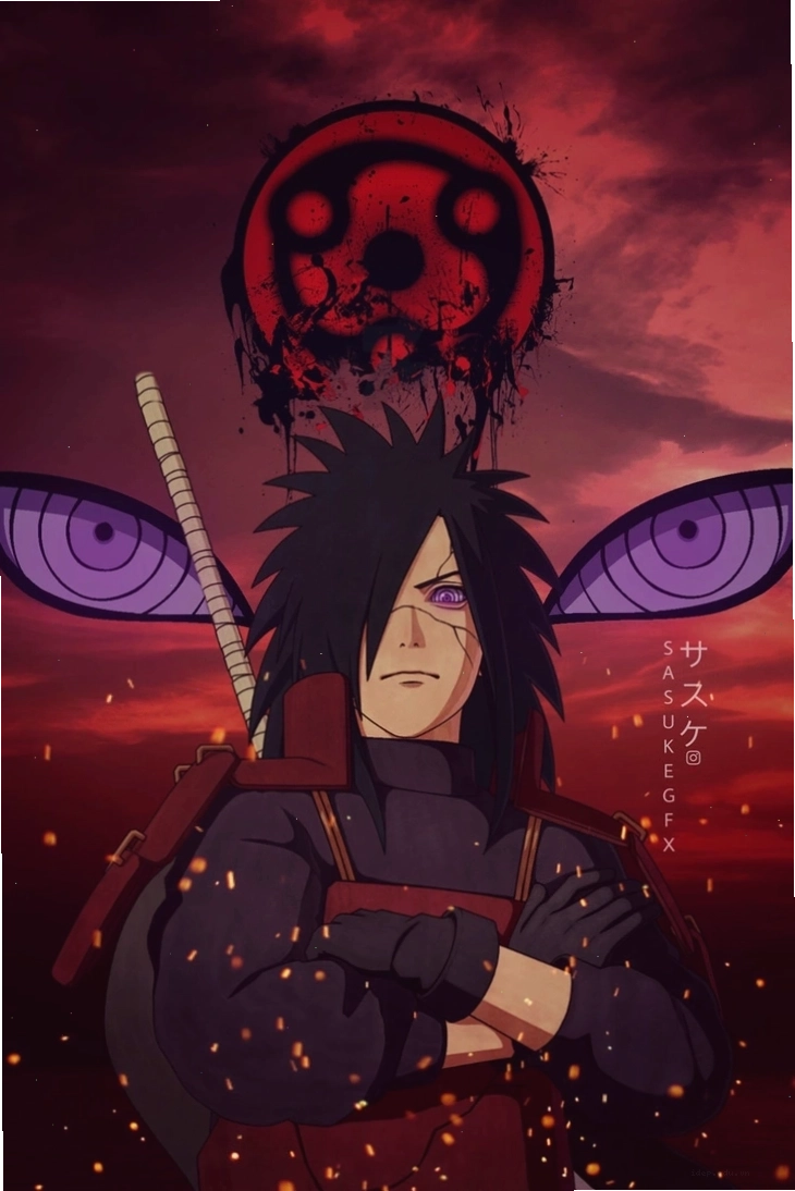 Madara Uchiha, một trong những nhân vật anime nam quyền lực và đẹp trai