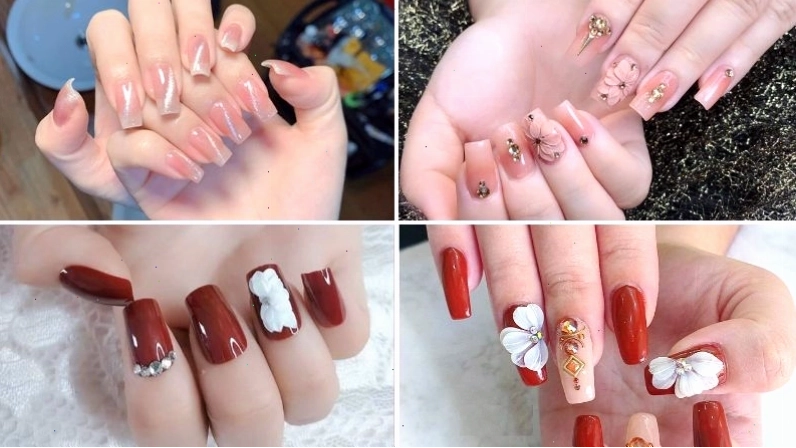 Mẫu nail đơn giản mang phong cách sang trọng, thời thượng