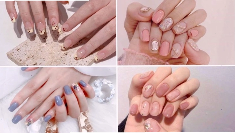Mẫu nail đơn giản phù hợp cho môi trường đi học