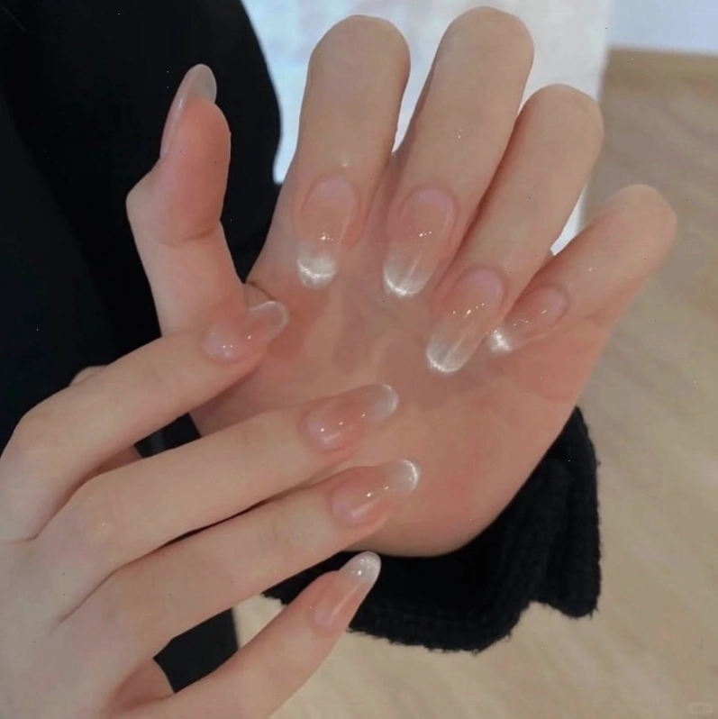Mẫu nail mắt mèo gam màu pastel thanh lịch