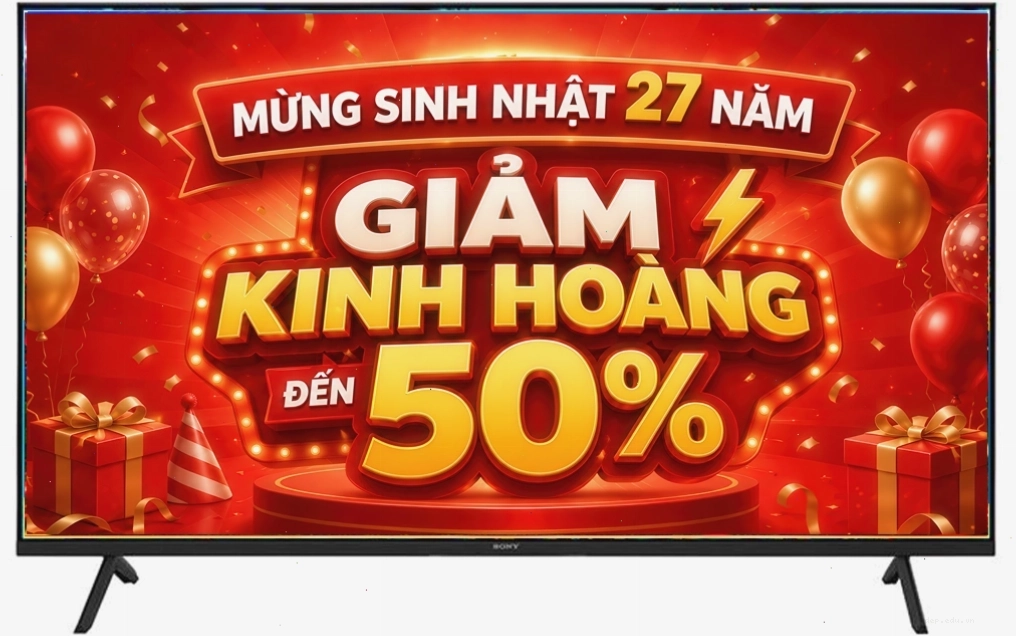 Mẫu tivi BRAVIA 3 K-55S30 màn hình 4K