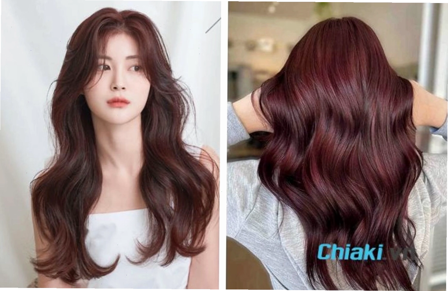 Màu tóc nâu đỏ trầm mang đến vẻ đẹp thanh lịch và sang trọng