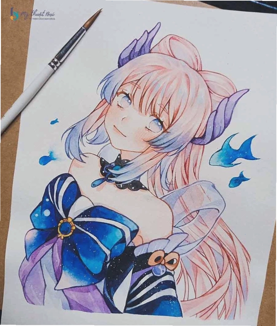 Minh họa nhân vật anime nam mạnh mẽ trong một bộ manga