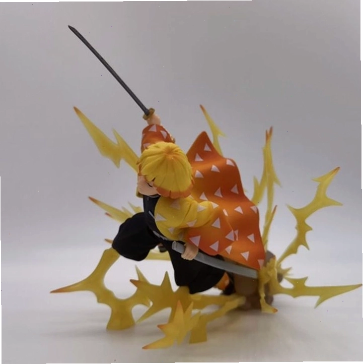 Mô hình Anime Kimetsu No Yaiba Nhân Vật Agatsuma Zenitsu 25 cm