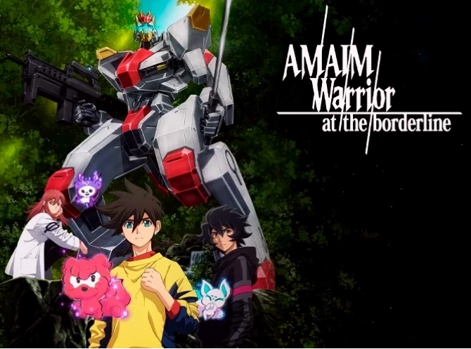 Một Robot khổng lồ trong bối cảnh anime mecha