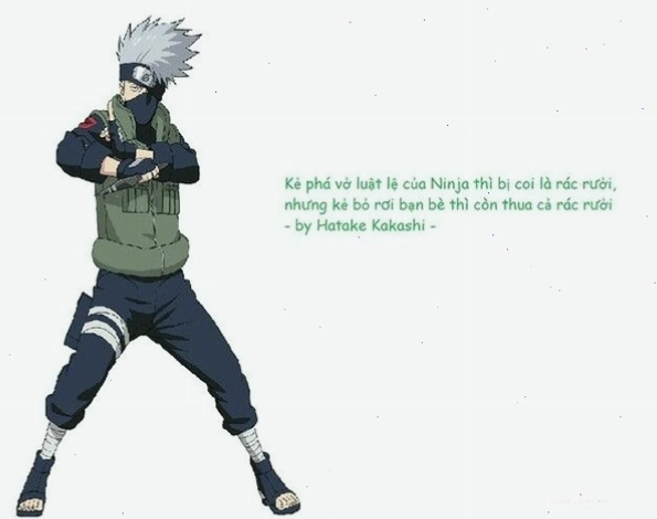 Nhân vật anime Hatake Kakashi trong Naruto