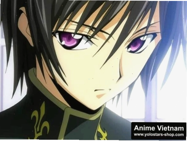 Nhân vật anime nam với nụ cười tươi tắn và phong cách năng động