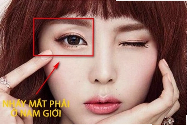 Nhảy mắt phải ở nữ giới theo một số quan niệm dân gian