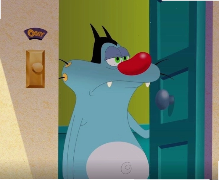 Oggy với tâm trạng trầm tư, suy ngẫm về cuộc đời