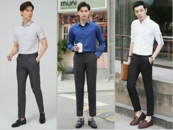 Outfit tết nam trẻ trung