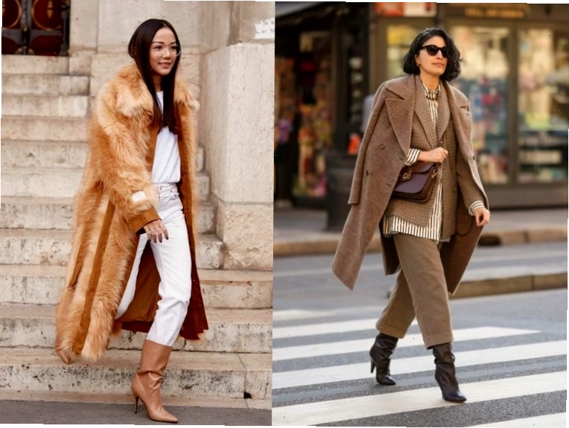 Phối đồ mùa đông cho nữ theo kỹ thuật mix layer ấm áp và thanh lịch
