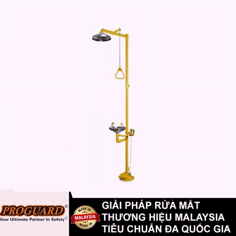 Thiết bị rửa mắt khẩn cấp Proguard PG10001 gắn tường