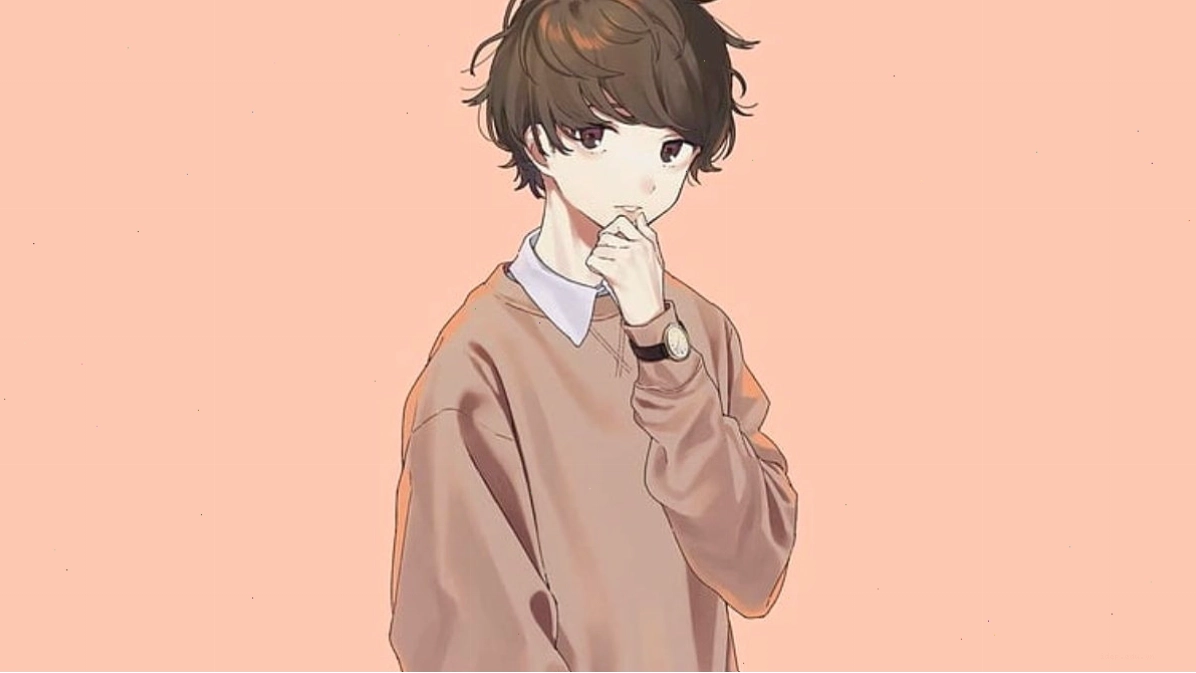 Thiết kế quần áo anime nam ấn tượng với áo khoác dài và quần tây tạo vẻ ngoài lịch lãm