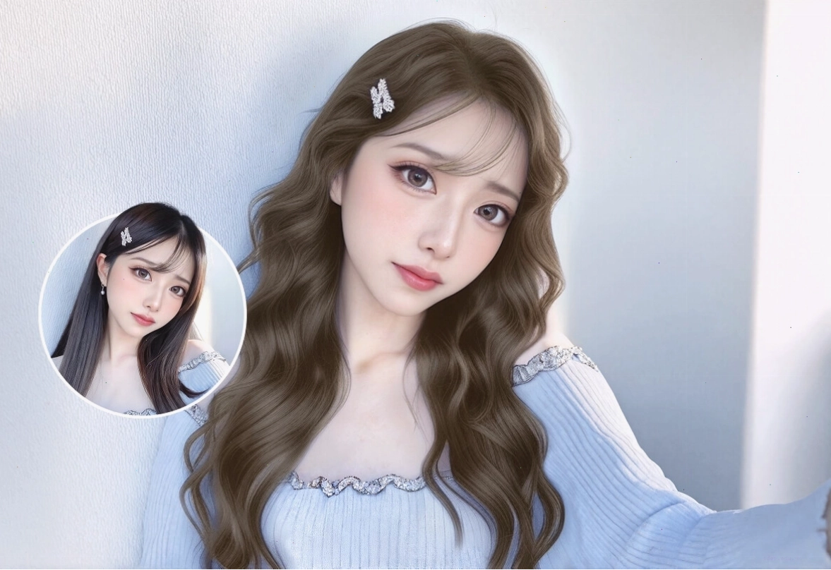 Thử nghiệm nhiều kiểu tóc khác nhau với ứng dụng AI ghép tóc