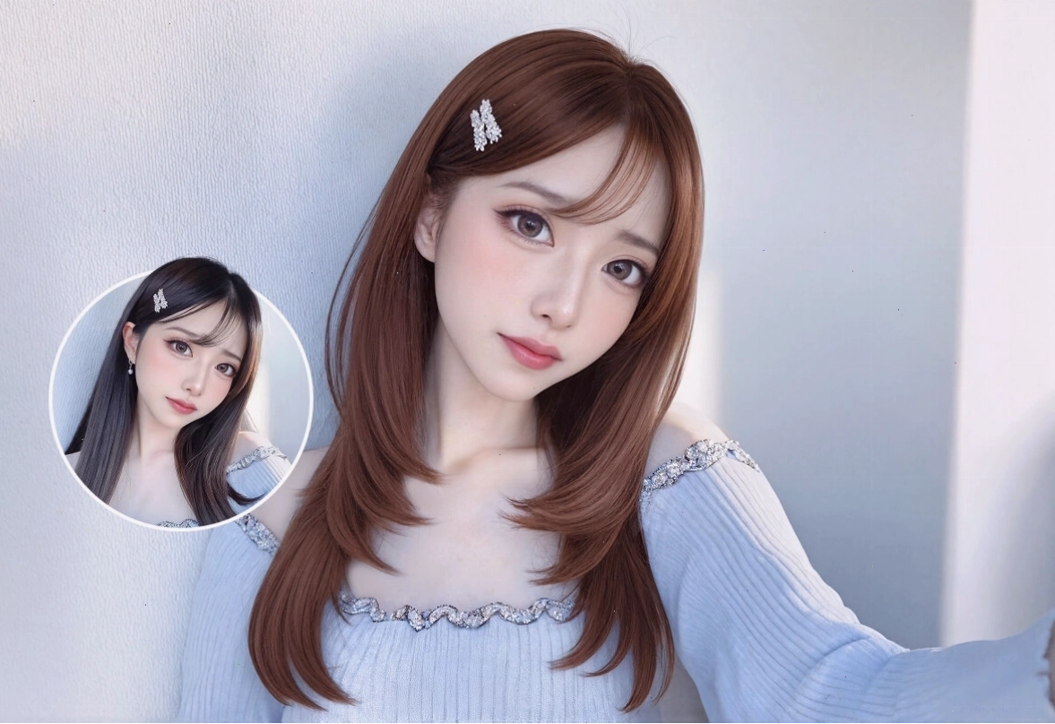 Thử nghiệm nhiều kiểu tóc và màu tóc khác nhau với ứng dụng làm tóc