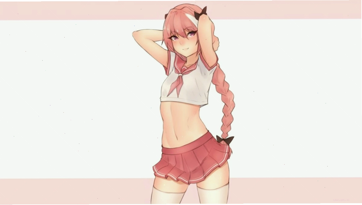 Thực hành cách vẽ trang phục anime nữ đơn giản với set đồ áo thun và quần legging thoải mái