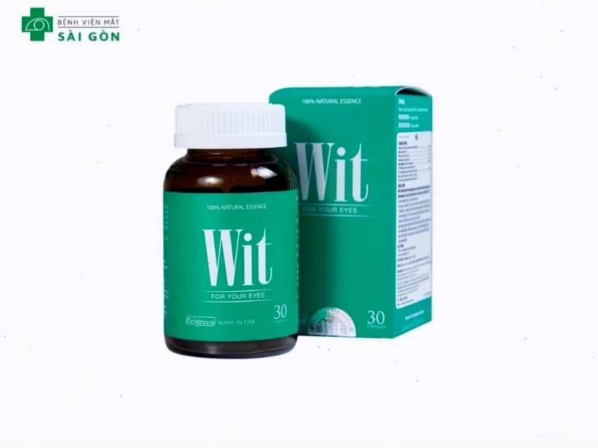 Thuốc bổ mắt WIT với các chiết xuất tự nhiên tốt cho mắt