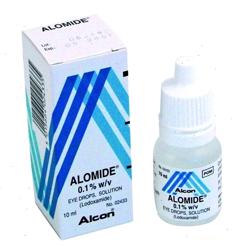 Thuốc nhỏ mắt Alomide điều trị hiệu quả viêm kết mạc dị ứng
