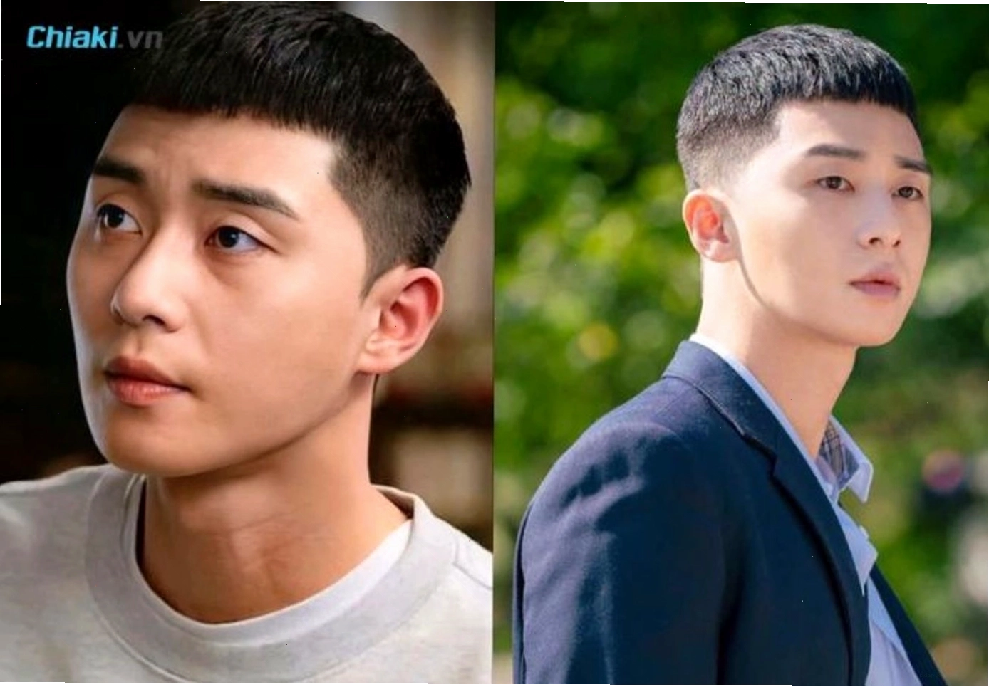Tóc Crew Cut đơn giản, gọn gàng phù hợp cho nam mặt tròn