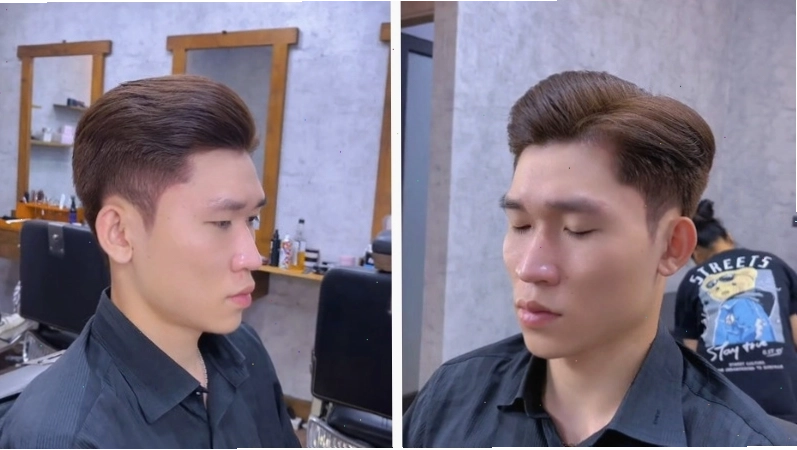 Tóc màu nâu caramel cho nam thêm phần cuốn hút