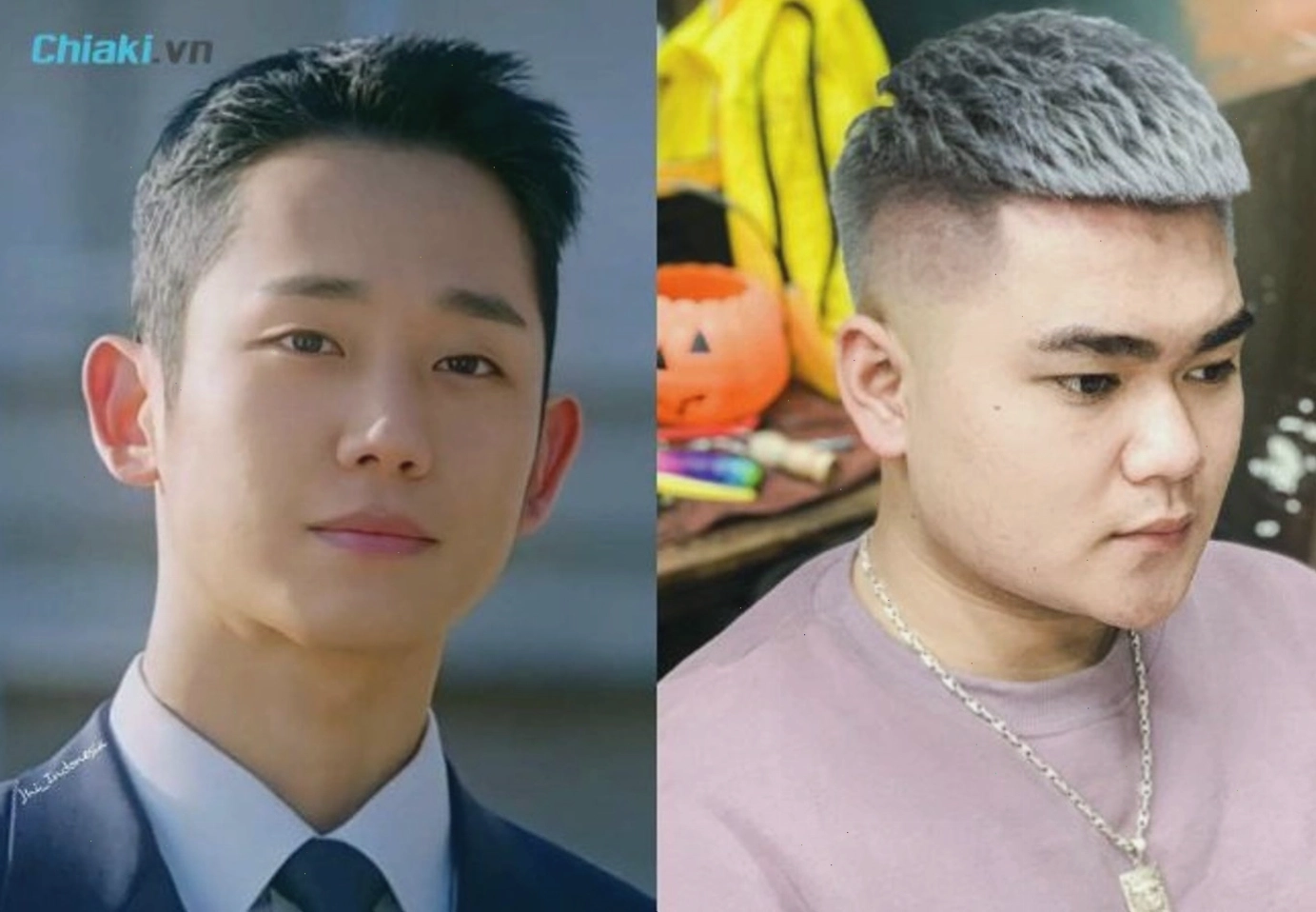 Tóc Mohican tạo sự ấn tượng và giúp nam mặt tròn trông nam tính hơn