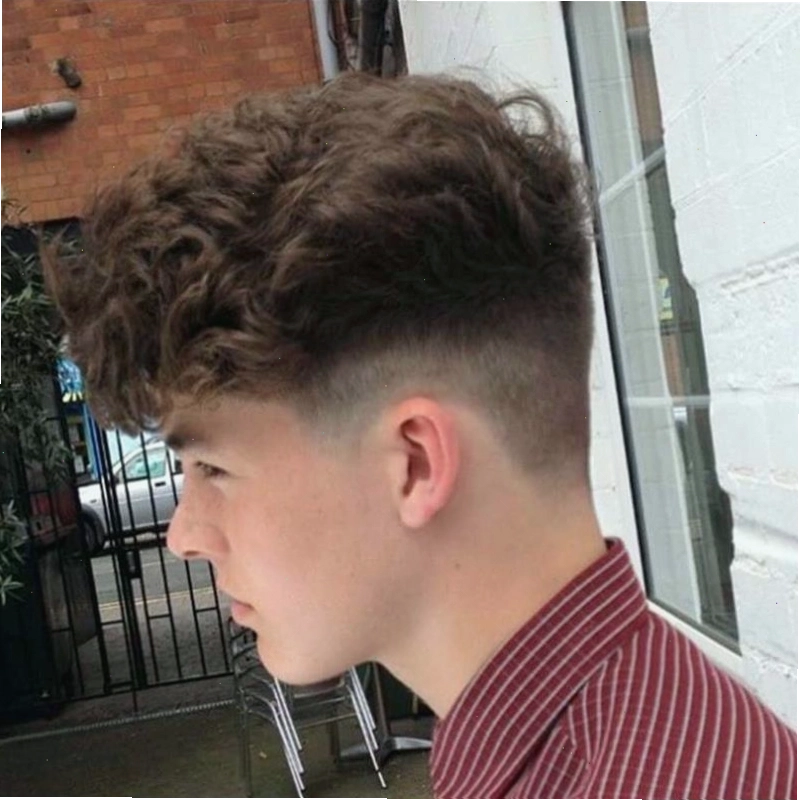 Tóc Mohican uốn xoăn lãng tử