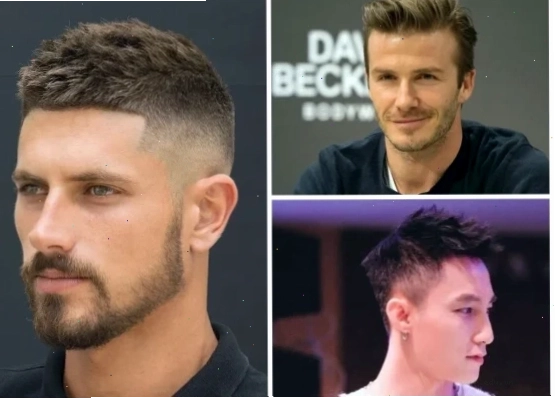 Tóc sport Undercut với sự tương phản mạnh mẽ