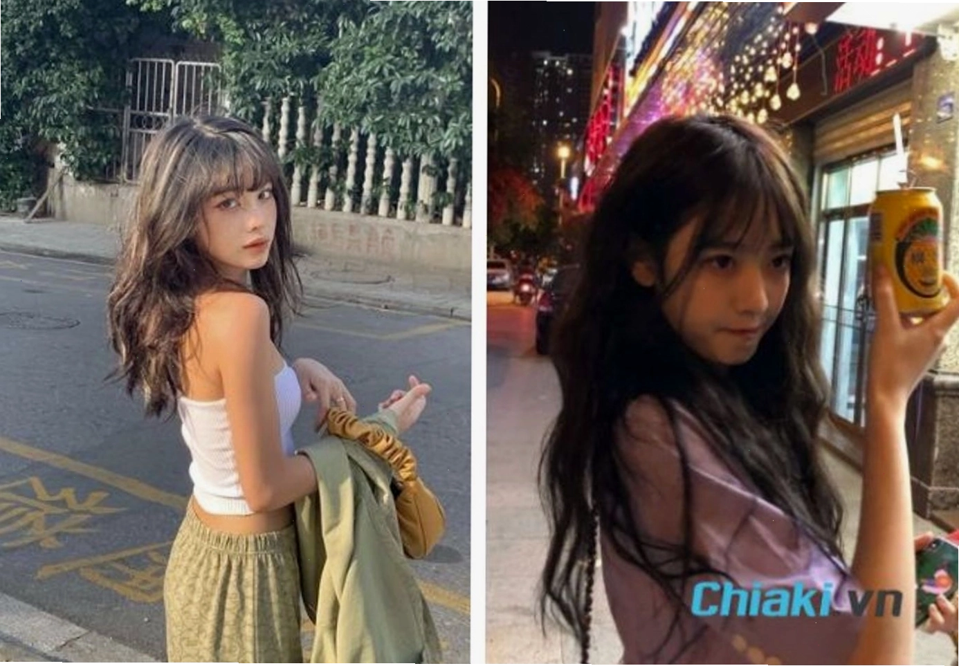 Tóc xoăn lơi tóc lỡ mái Pháp dịu dàng và thanh lịch