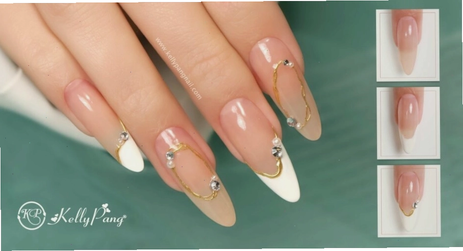 Vẽ đầu móng đẹp với phong cách French nails hiện đại