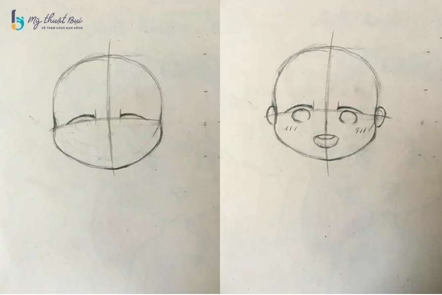 Vẽ mắt và biểu cảm cho nhân vật Chibi