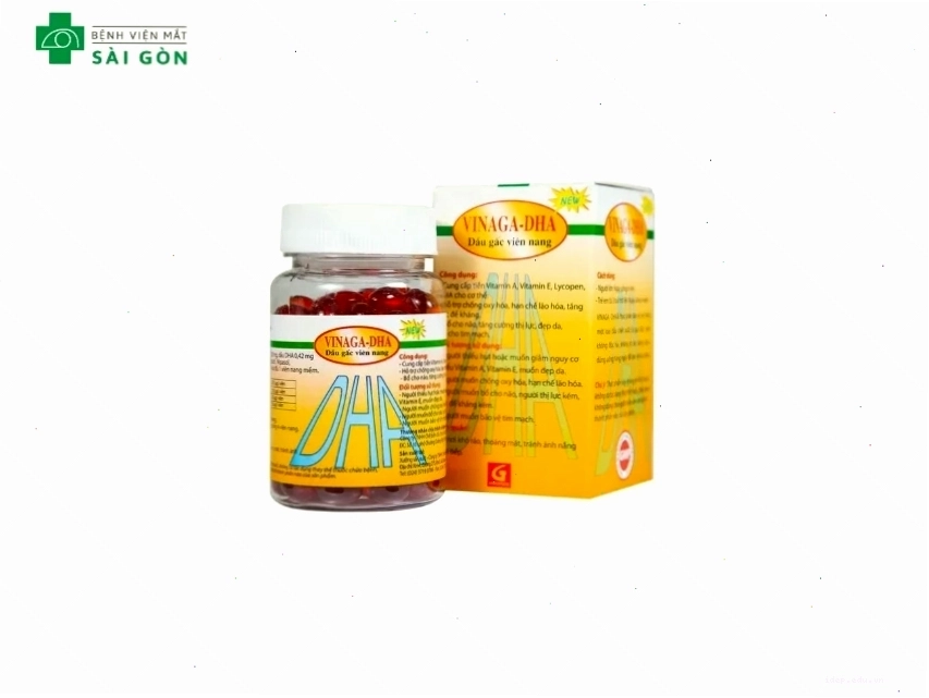 Viên uống bổ mắt Vinaga-DHA bổ sung DHA cho võng mạc