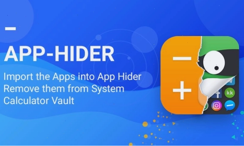 Bạn có thể sử dụng phần mềm AppHider để hỗ trợ ẩn ứng dụng