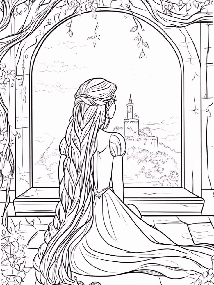 Nhân vật Jasmine trong phim Aladin với phong cách chibi quyến rũ