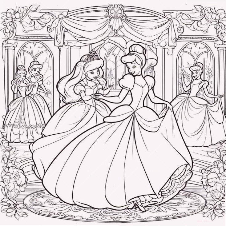 Nhân vật Peter Pan chibi bay lượn trên bầu trời ảo mộng