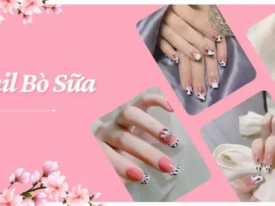 Xu hướng nail bò sữa phá cách đầy sáng tạo 2025