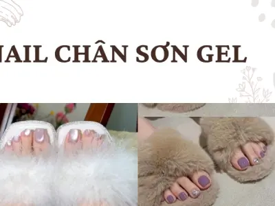 Những mẫu nail chân sơn gel tông nude cực kỳ thanh lịch