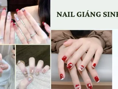 Top mẫu nail giáng sinh đáng yêu cho mùa lễ hội vui nhộn