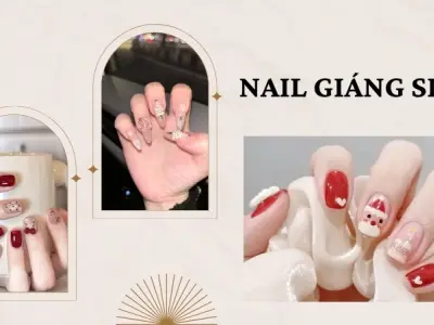 Bộ sưu tập nail giáng sinh hot trend phong cách mới
