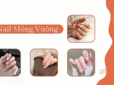 Các mẫu nail móng vuông thời thượng phù hợp mọi dịp