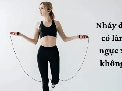 Nhảy dây có làm ngực xệ không? Mẹo tập luyện đúng cách