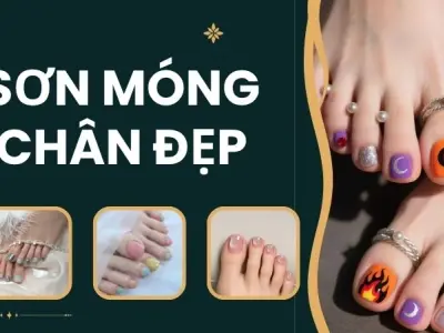 Gợi ý mẫu sơn móng chân đẹp sang trọng dành cho mọi phái đẹp