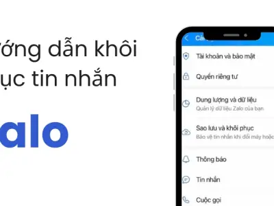 Cách khôi phục tin nhắn Zalo đã xóa nhanh nhất hiện nay