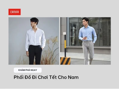 Bí quyết phối đồ đi chơi Tết cho nam 2026 cuốn hút mọi ánh nhìn