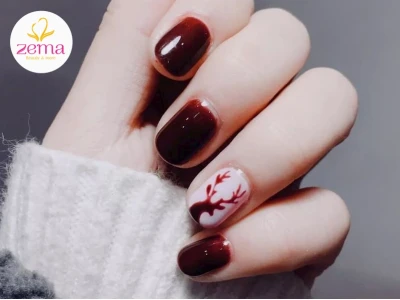 Khám phá 15+ mẫu nail màu đỏ rượu vang sang trọng và quyến rũ nhất 2026