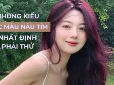 Khám phá ngay bảng màu tóc tím thời thượng và quyến rũ nhất 2026
