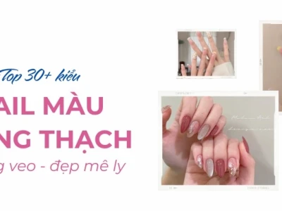 Khám phá Top Mẫu Sơn Móng Tay Màu Hồng Thạch Hot Trend 2026